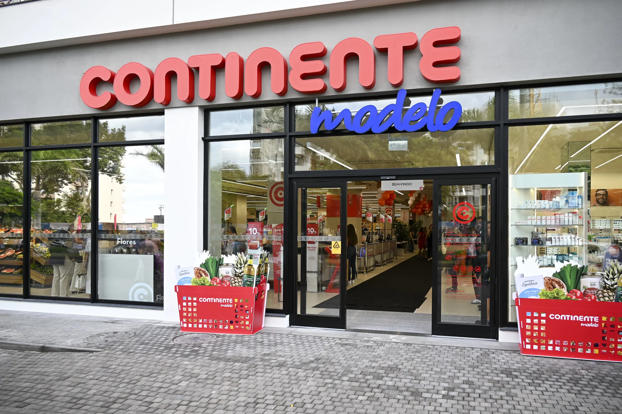 Processo de contratação no supermercado Continente